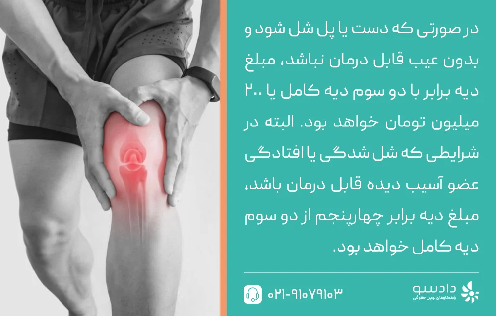 دیه فلج کردن دست و پا